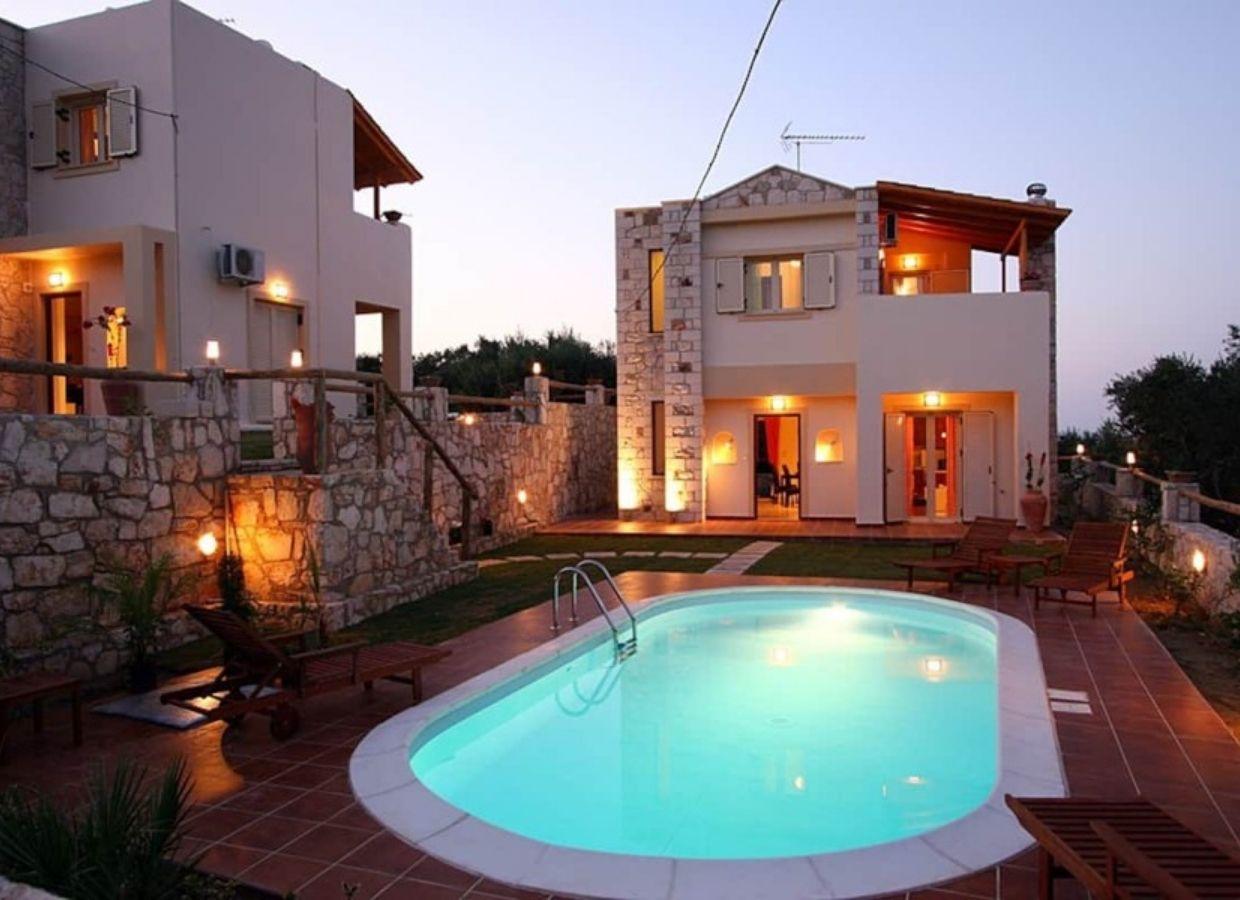 THREE LOVELY VILLAS IN THE GREENEST COUNTRYSIDE FOR SALE IN CHANIA, CRETE, GREECE