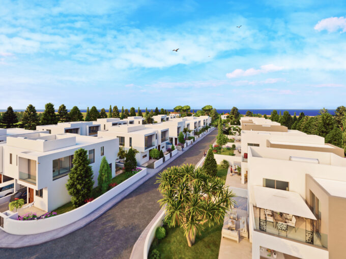 Modern Semi-Detached Villas for sale in Paphos, Cyprus