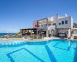seafront villa for sale in crete