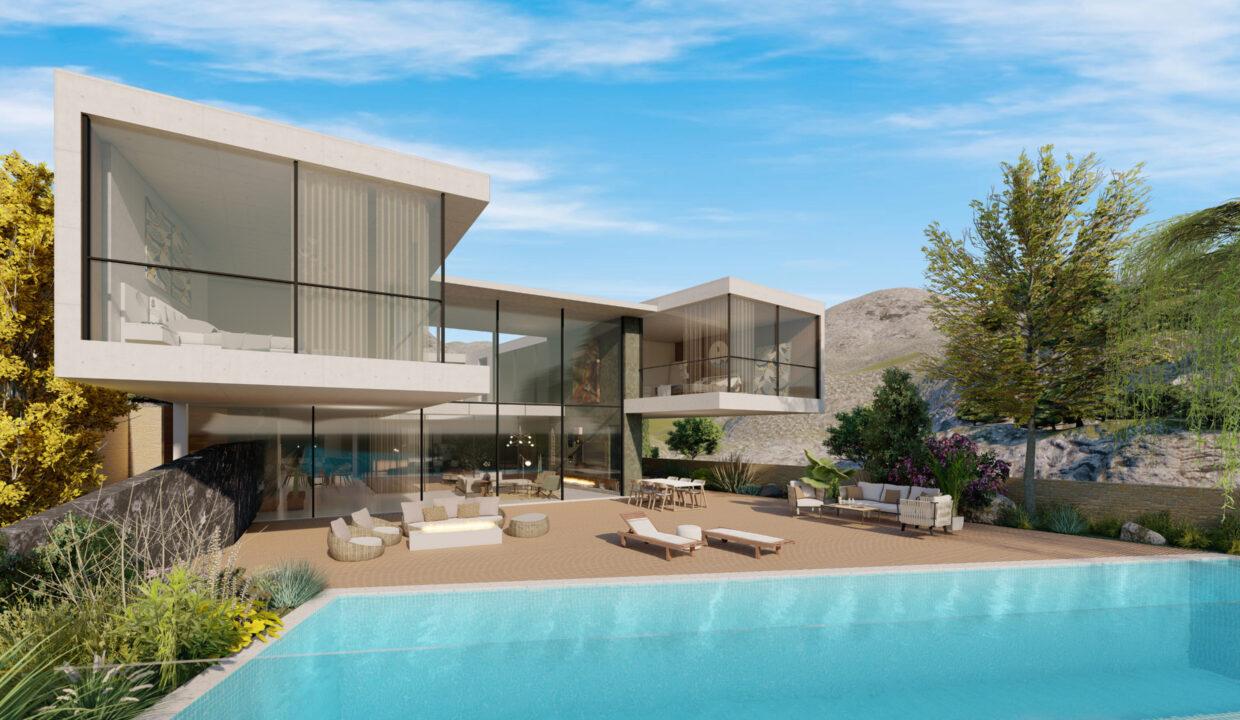 Three Villas project for sale in Creta 2