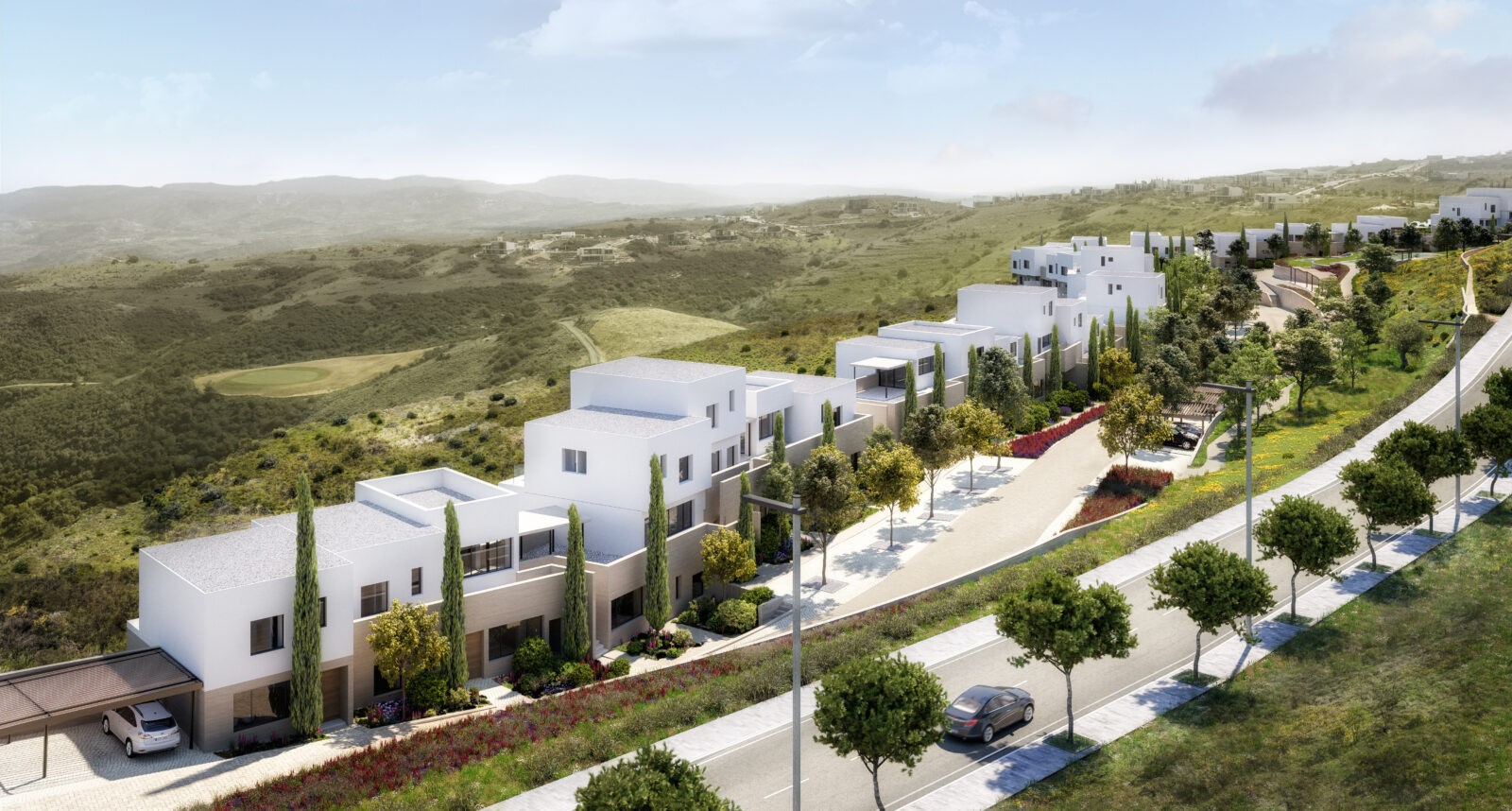 Apartments and Duplexes on a Golf Resort in Cyprus