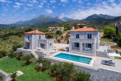 Two Stone Villas in Lefktro, Greece11