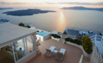 Villa with amazing views in Santorini, Greece