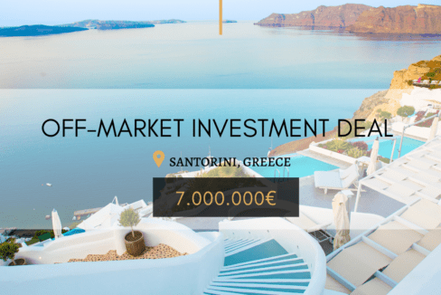 Off-Market Investment deal in Santorini, Greece