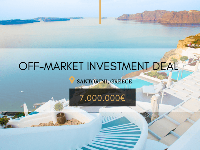 Off-Market Investment deal in Santorini, Greece