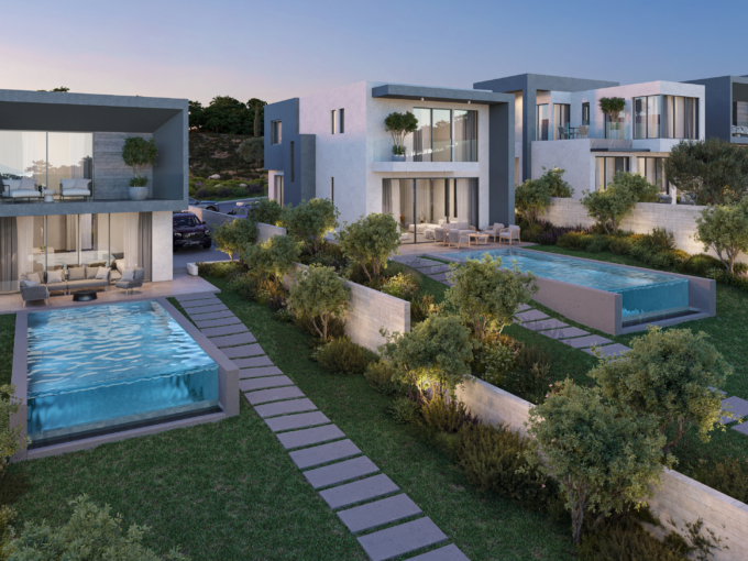 17 exclusive two-story homes in Paphos