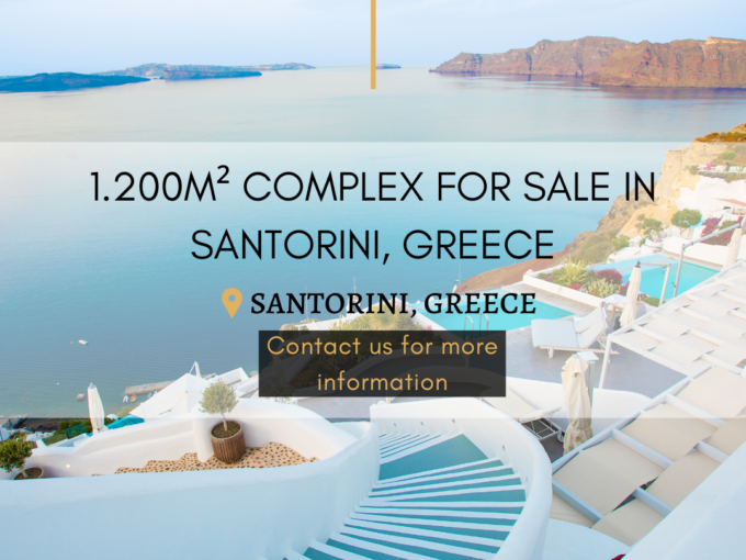 1.200m² Complex for sale in Santorini, Greece