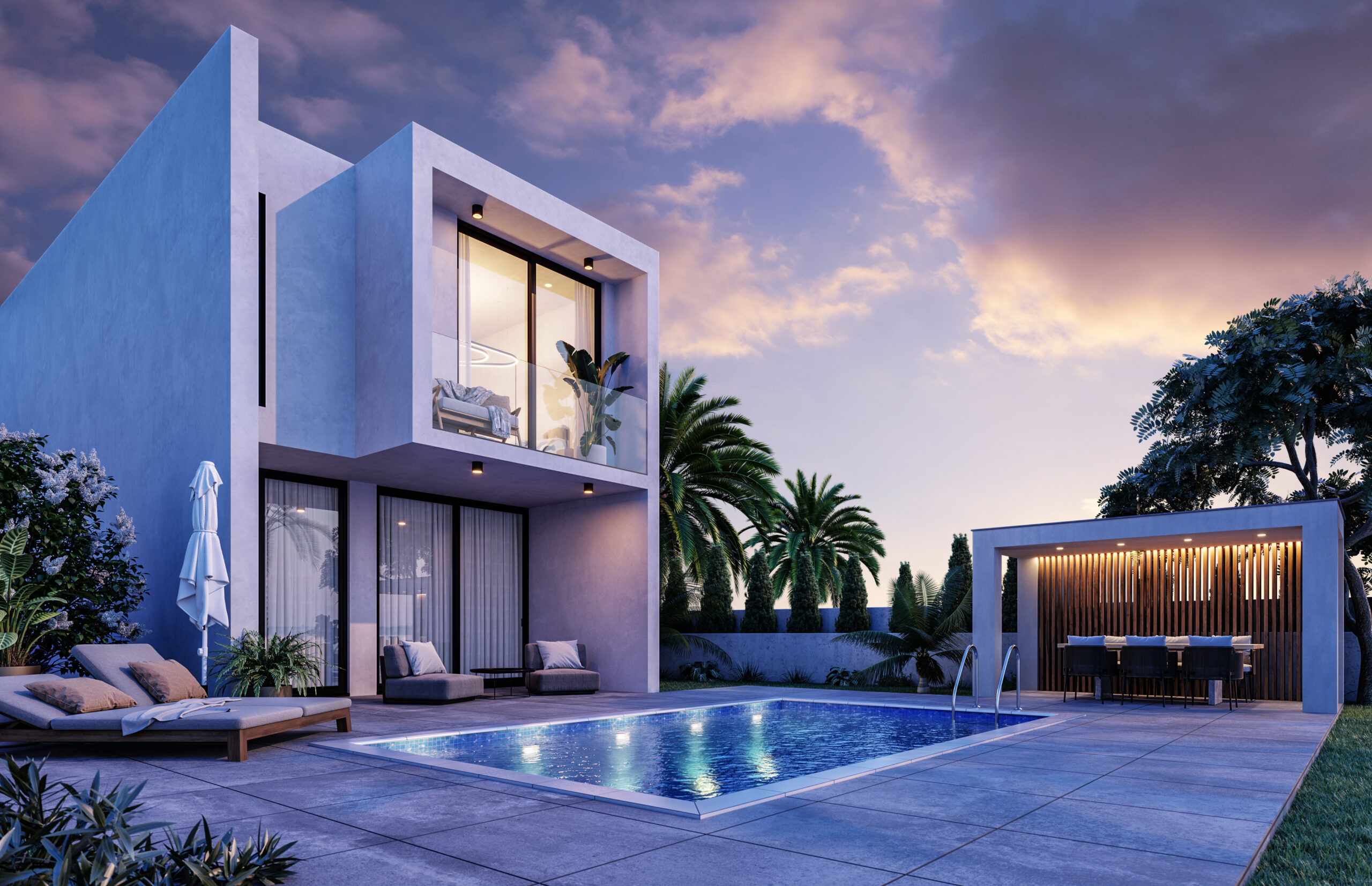 Exclusive Coastal Villas in Chloraka, Paphos