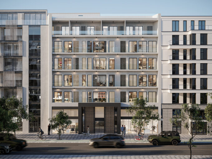 Modern 5-Storey Residential Building with 54 Apartments in Kallithea