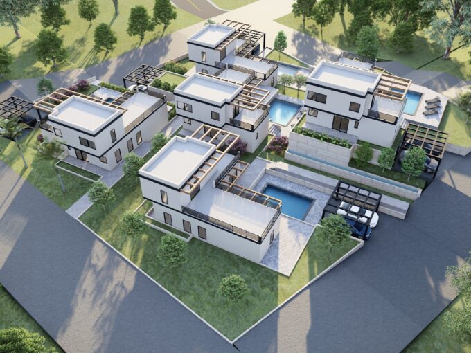 Contemporary Seafront Villas in Skroponeria, Evia